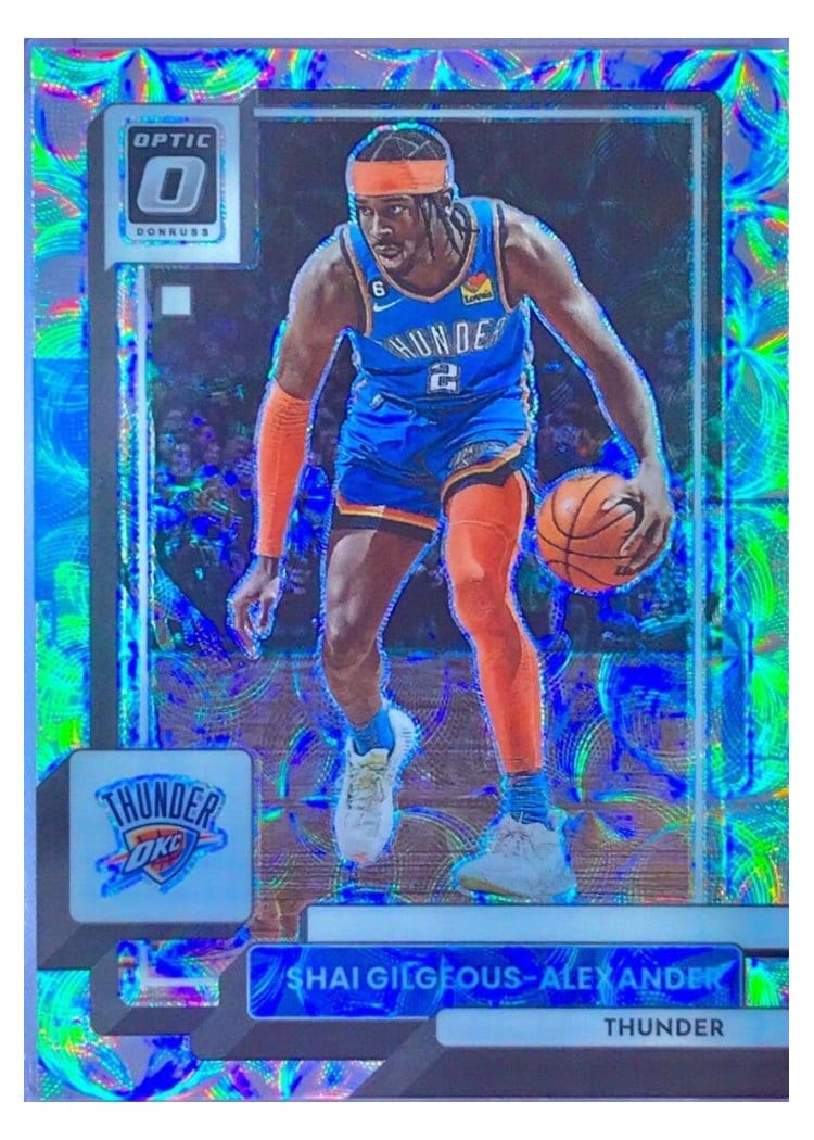 2022-23 Donruss Optic Base Set Shai Gilgeous-Alexander #44 card