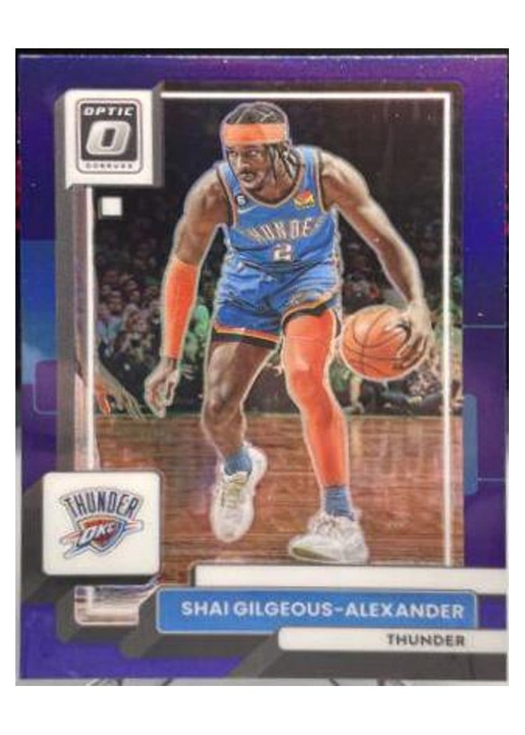 2022-23 Donruss Optic Base Set Shai Gilgeous-Alexander #44 card