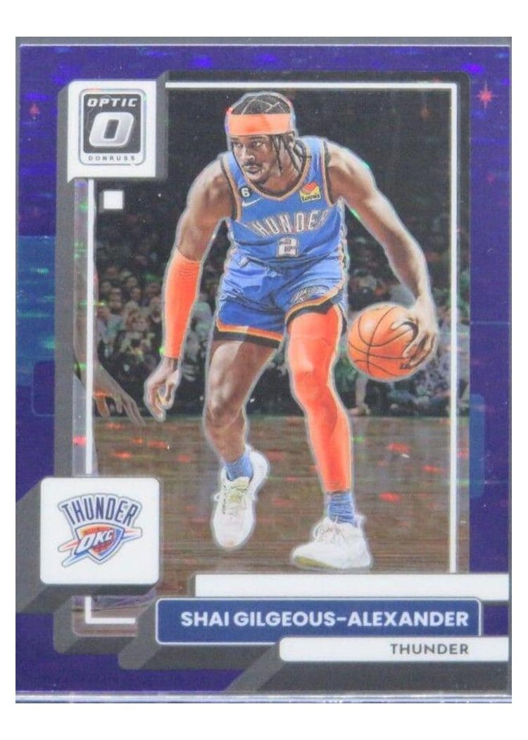 2022-23 Donruss Optic Base Set Shai Gilgeous-Alexander #44 card