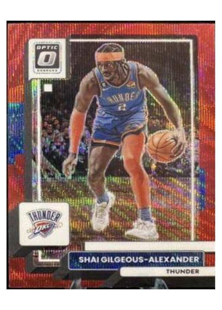 2022-23 Donruss Optic Base Set Shai Gilgeous-Alexander #44 card