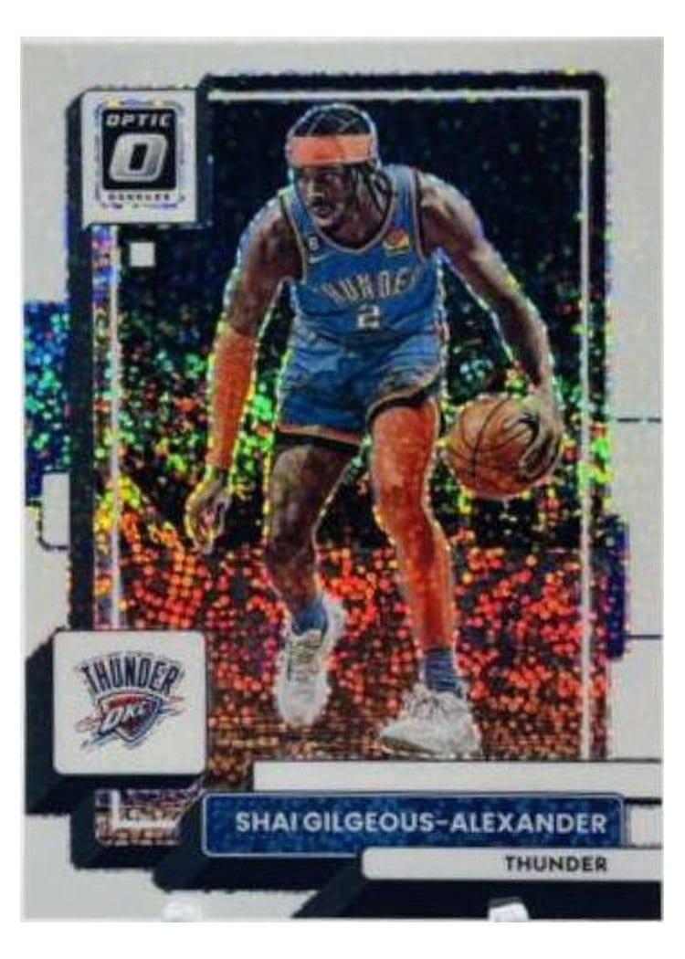2022-23 Donruss Optic Base Set Shai Gilgeous-Alexander #44 card