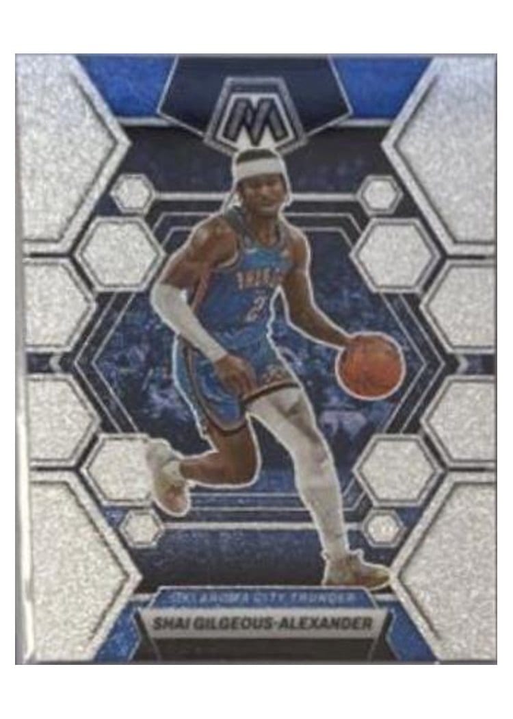 2022-23 Panini Mosaic Base Set Shai Gilgeous-Alexander #4 card
