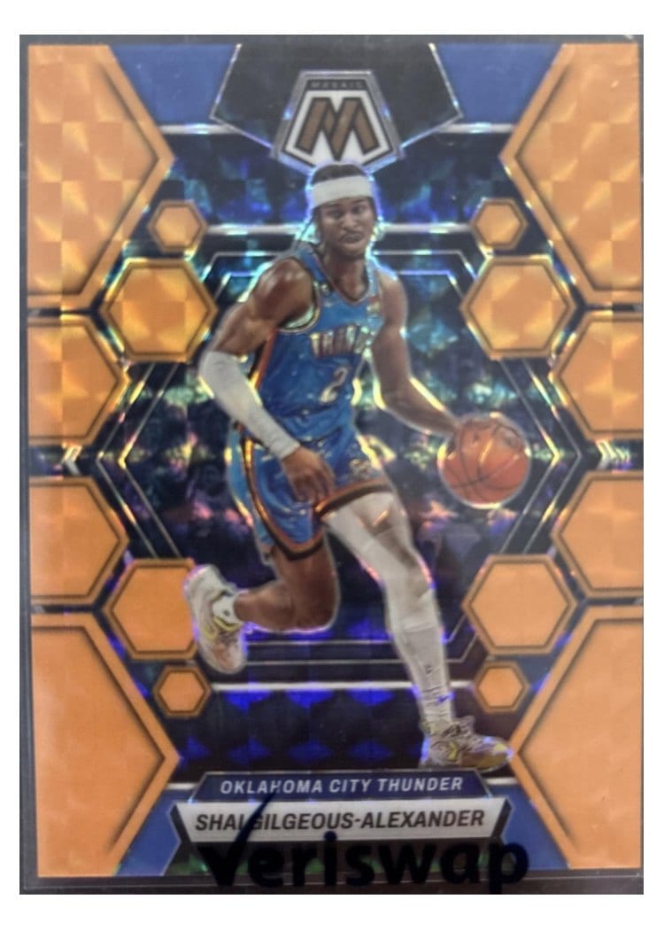 2022-23 Panini Mosaic Base Set Shai Gilgeous-Alexander #4 card