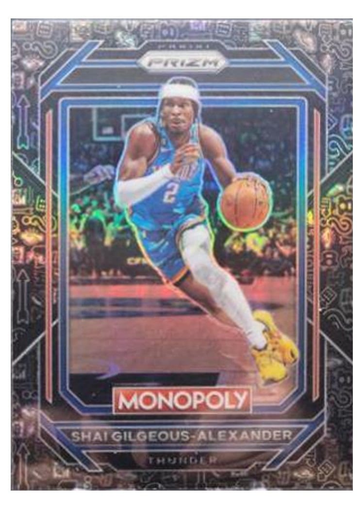 2022-23 Panini Prizm Base Set Shai Gilgeous-Alexander #64 card