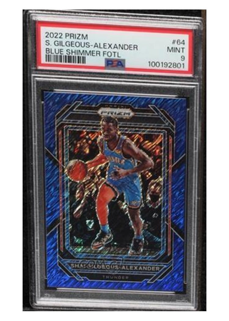 2022-23 Panini Prizm Base Set Shai Gilgeous-Alexander #64 card
