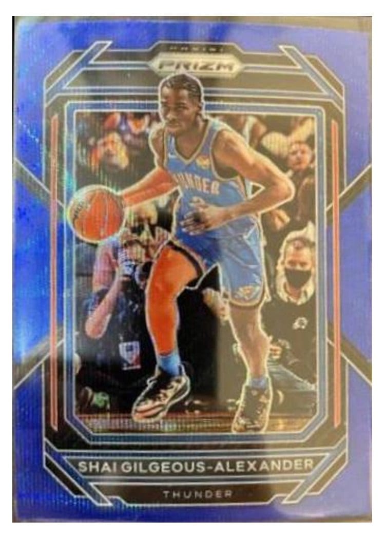 2022-23 Panini Prizm Base Set Shai Gilgeous-Alexander #64 card