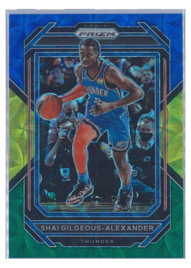 2022-23 Panini Prizm Base Set Shai Gilgeous-Alexander #64 card