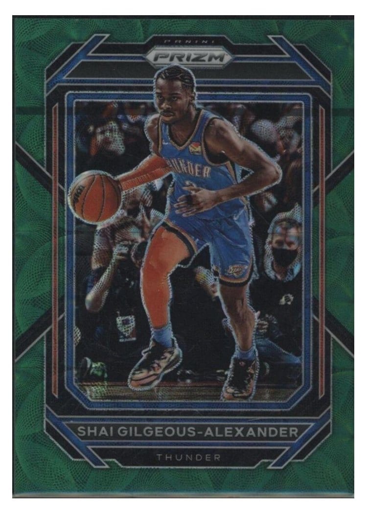 2022-23 Panini Prizm Base Set Shai Gilgeous-Alexander #64 card