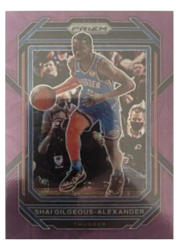 2022-23 Panini Prizm Base Set Shai Gilgeous-Alexander #64 card