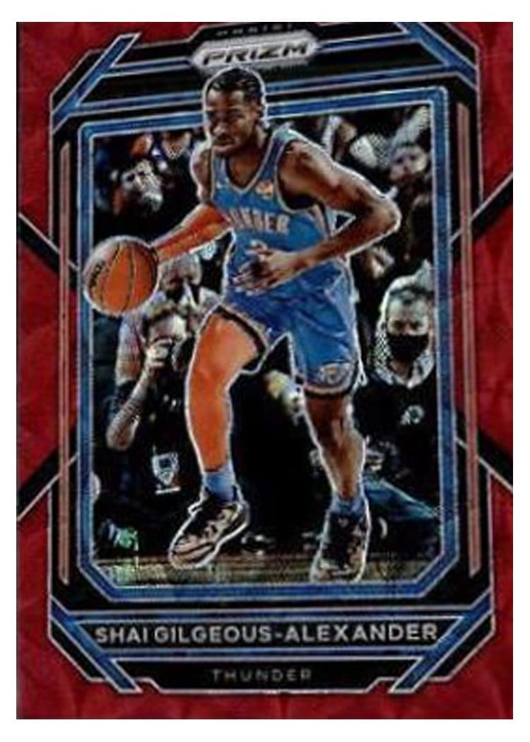 2022-23 Panini Prizm Base Set Shai Gilgeous-Alexander #64 card