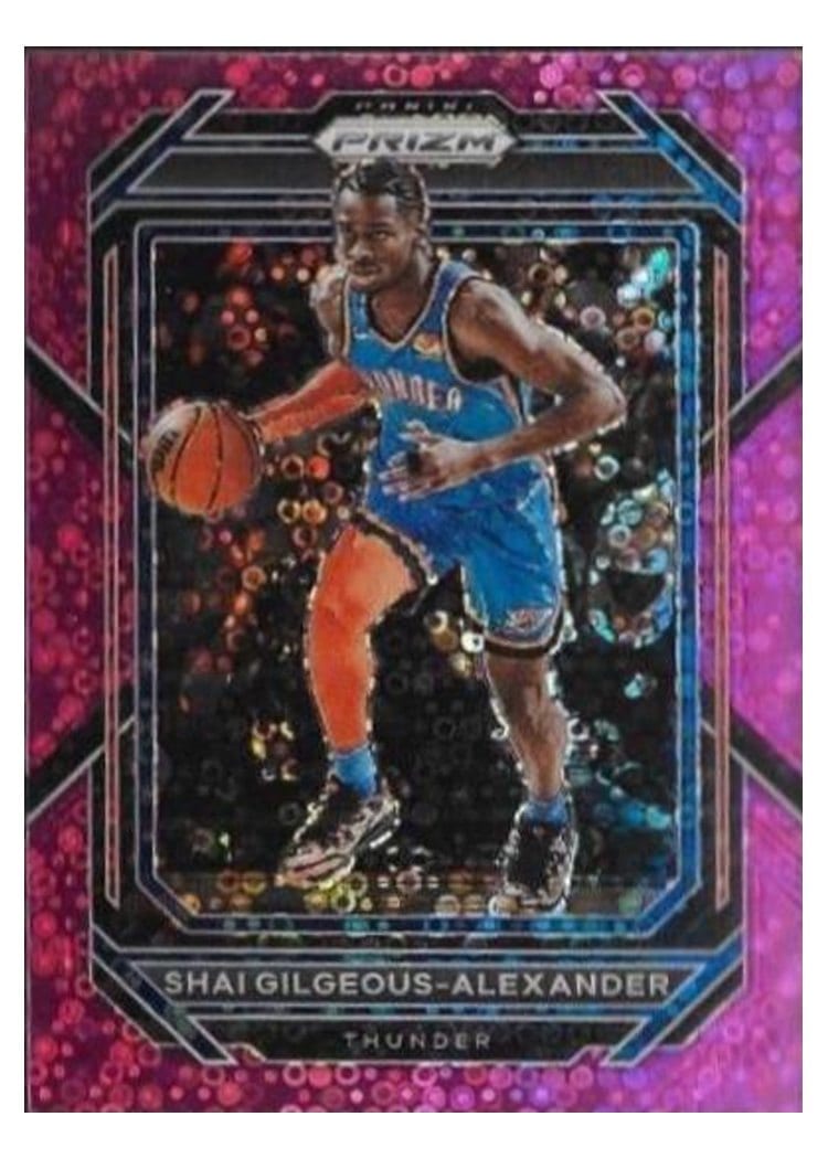 2022-23 Panini Prizm Base Set Shai Gilgeous-Alexander #64 card