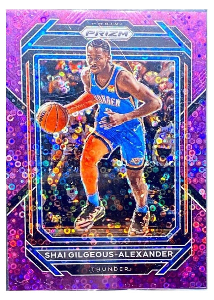 2022-23 Panini Prizm Base Set Shai Gilgeous-Alexander #64 card