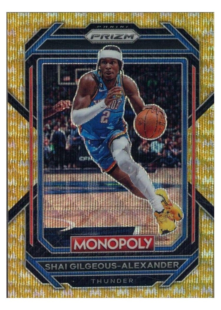 2022-23 Panini Prizm Base Set Shai Gilgeous-Alexander #64 card