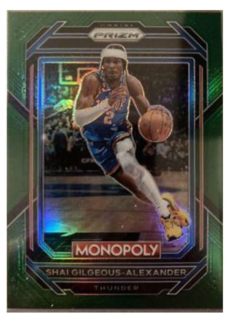 2022-23 Panini Prizm Base Set Shai Gilgeous-Alexander #64 card