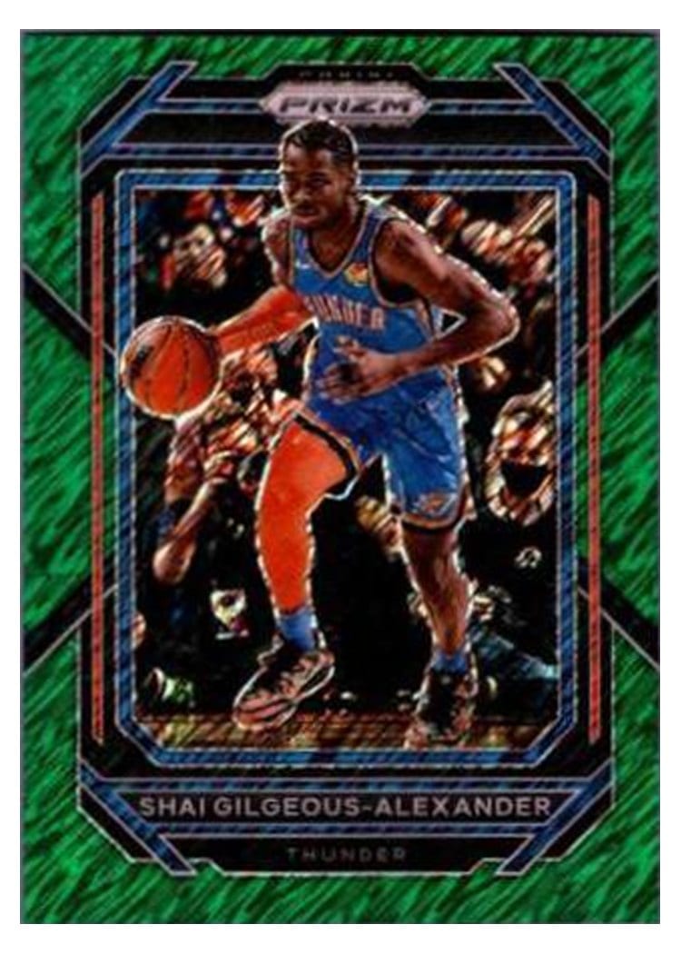 2022-23 Panini Prizm Base Set Shai Gilgeous-Alexander #64 card