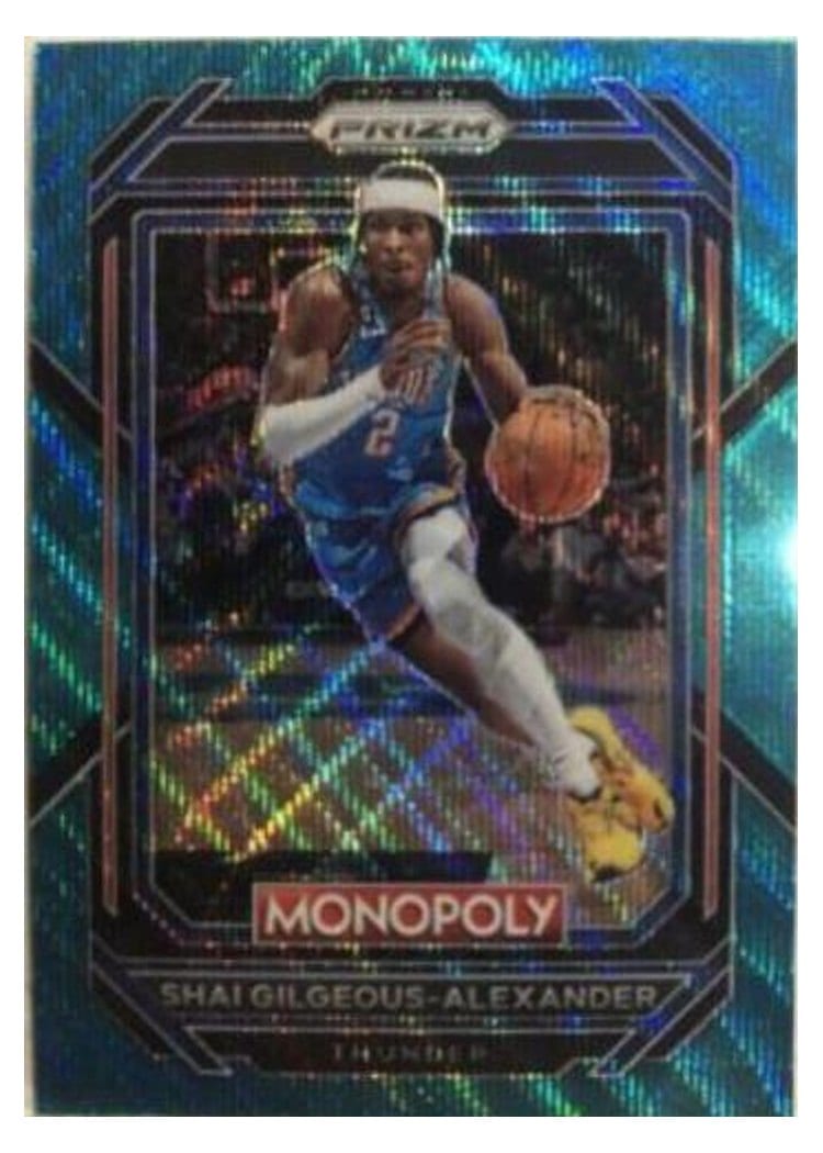 2022-23 Panini Prizm Base Set Shai Gilgeous-Alexander #64 card