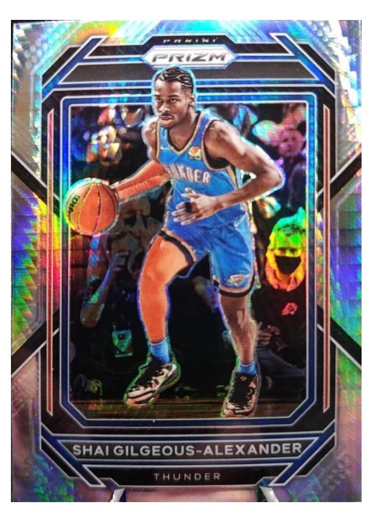 2022-23 Panini Prizm Base Set Shai Gilgeous-Alexander #64 card