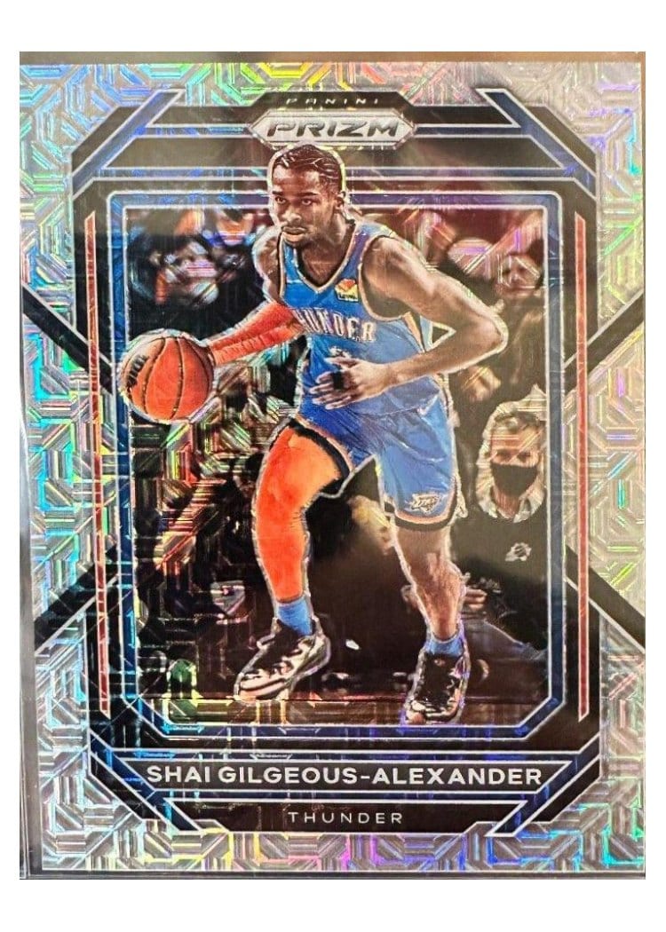 2022-23 Panini Prizm Base Set Shai Gilgeous-Alexander #64 card