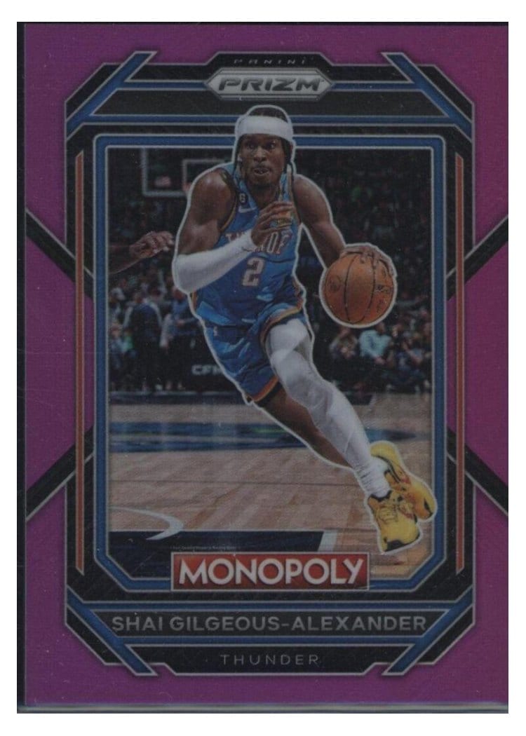 2022-23 Panini Prizm Base Set Shai Gilgeous-Alexander #64 card