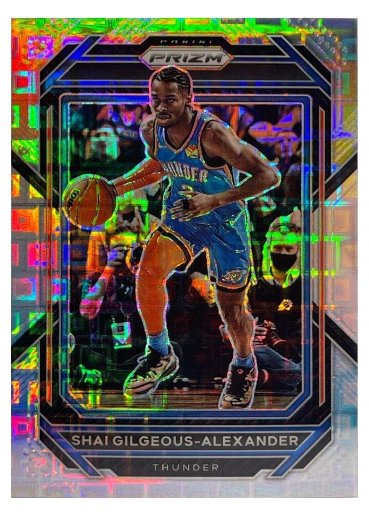 2022-23 Panini Prizm Base Set Shai Gilgeous-Alexander #64 card