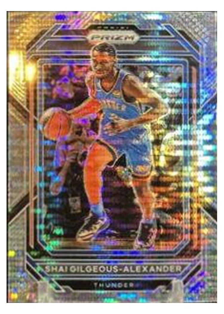 2022-23 Panini Prizm Base Set Shai Gilgeous-Alexander #64 card