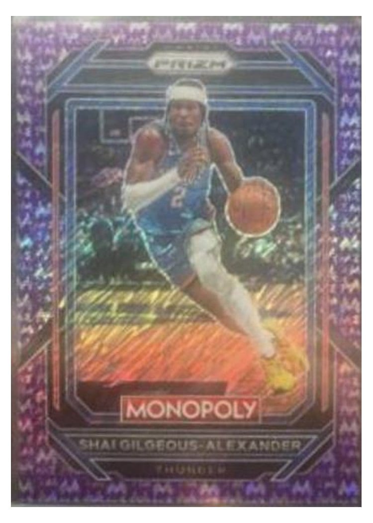 2022-23 Panini Prizm Base Set Shai Gilgeous-Alexander #64 card