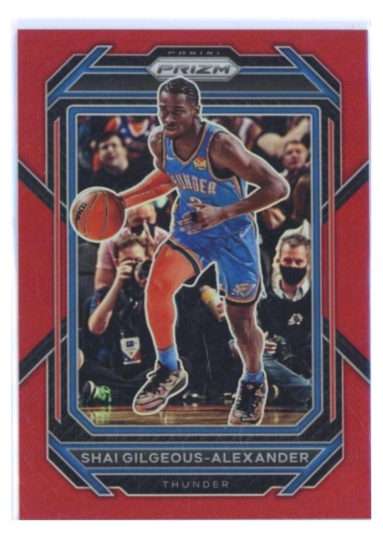 2022-23 Panini Prizm Base Set Shai Gilgeous-Alexander #64 card