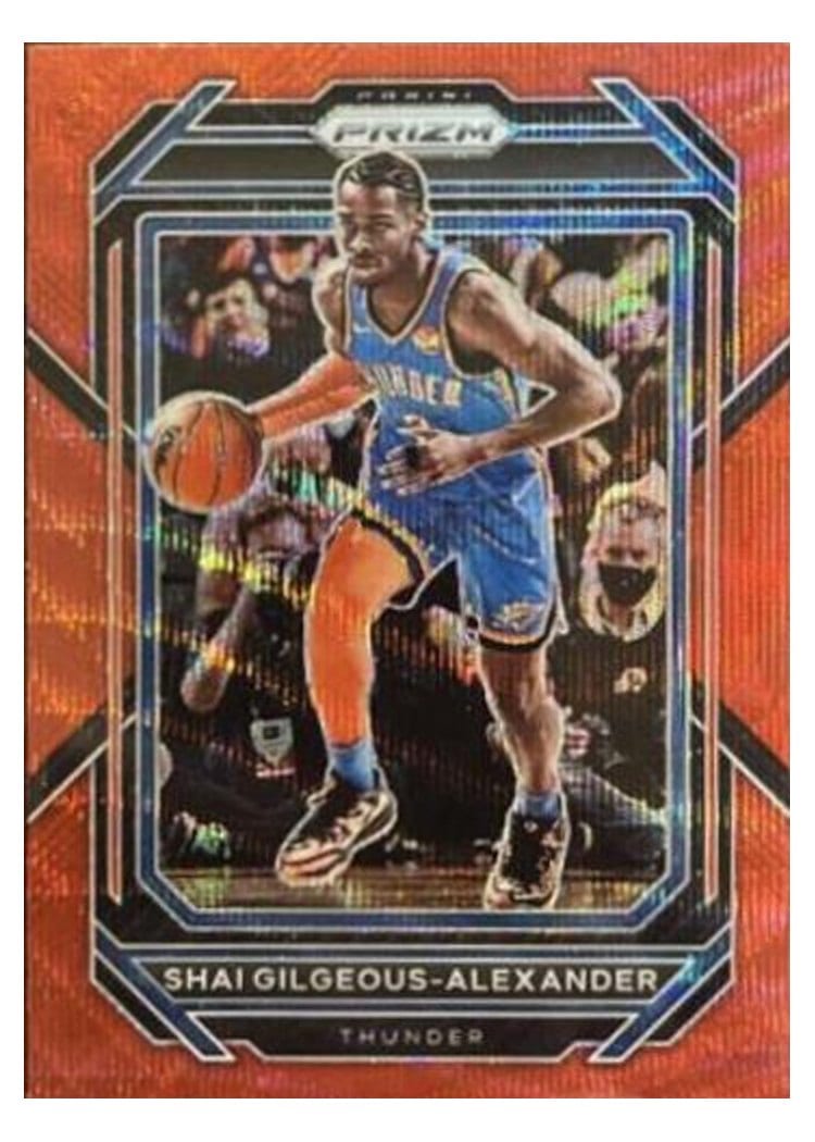 2022-23 Panini Prizm Base Set Shai Gilgeous-Alexander #64 card