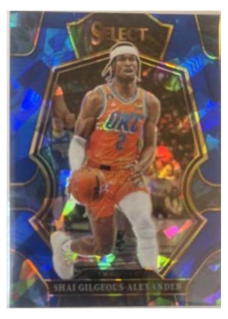 2022-23 Panini Select Base Set Shai Gilgeous-Alexander #156 card