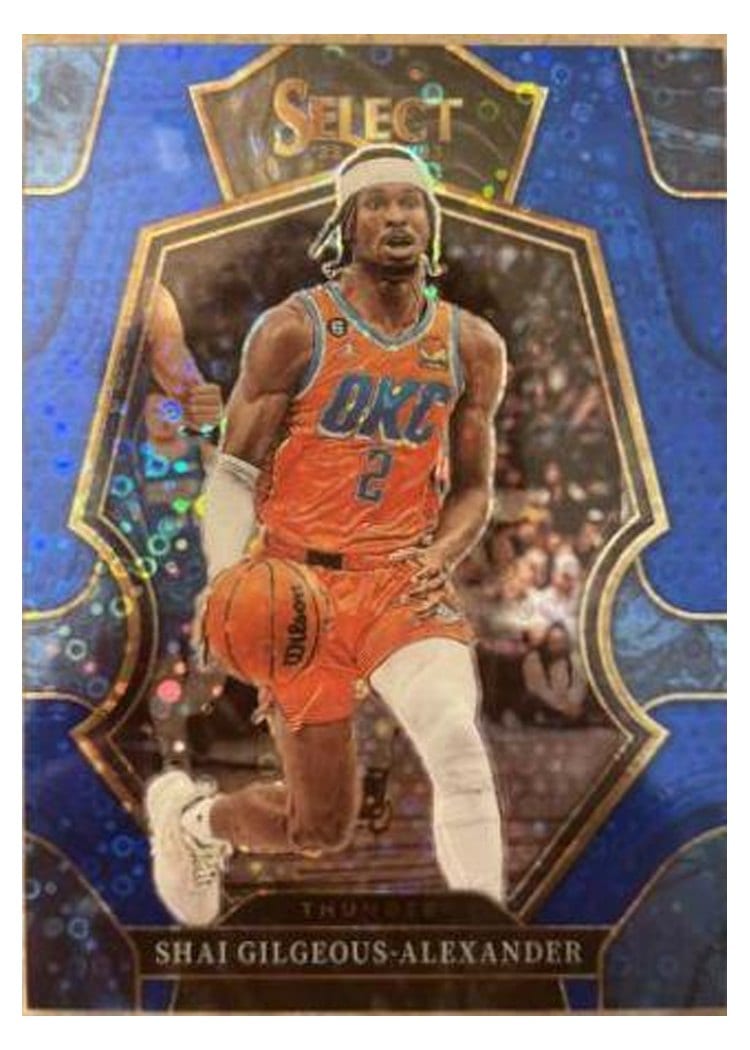 2022-23 Panini Select Base Set Shai Gilgeous-Alexander #156 card