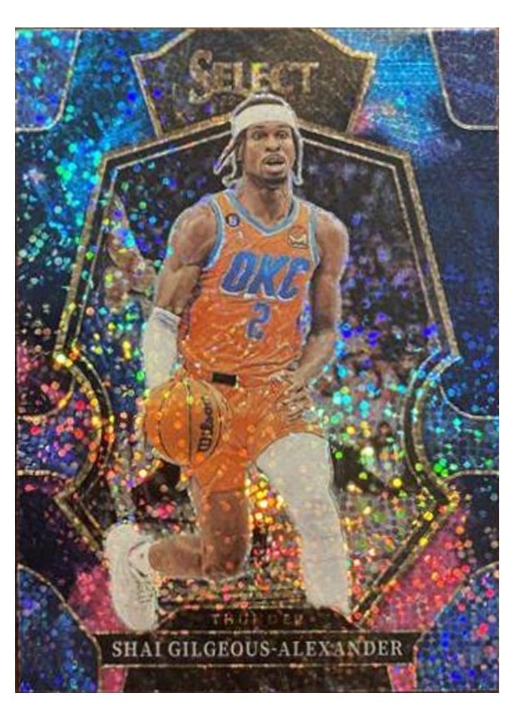 2022-23 Panini Select Base Set Shai Gilgeous-Alexander #156 card