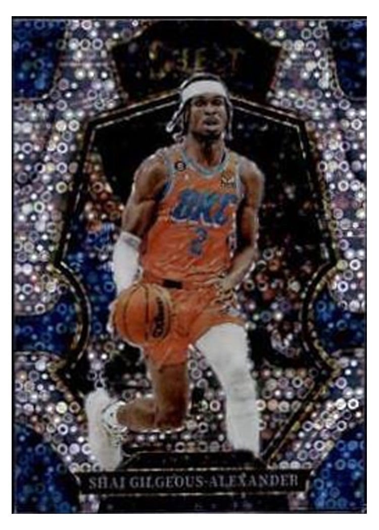 2022-23 Panini Select Base Set Shai Gilgeous-Alexander #156 card