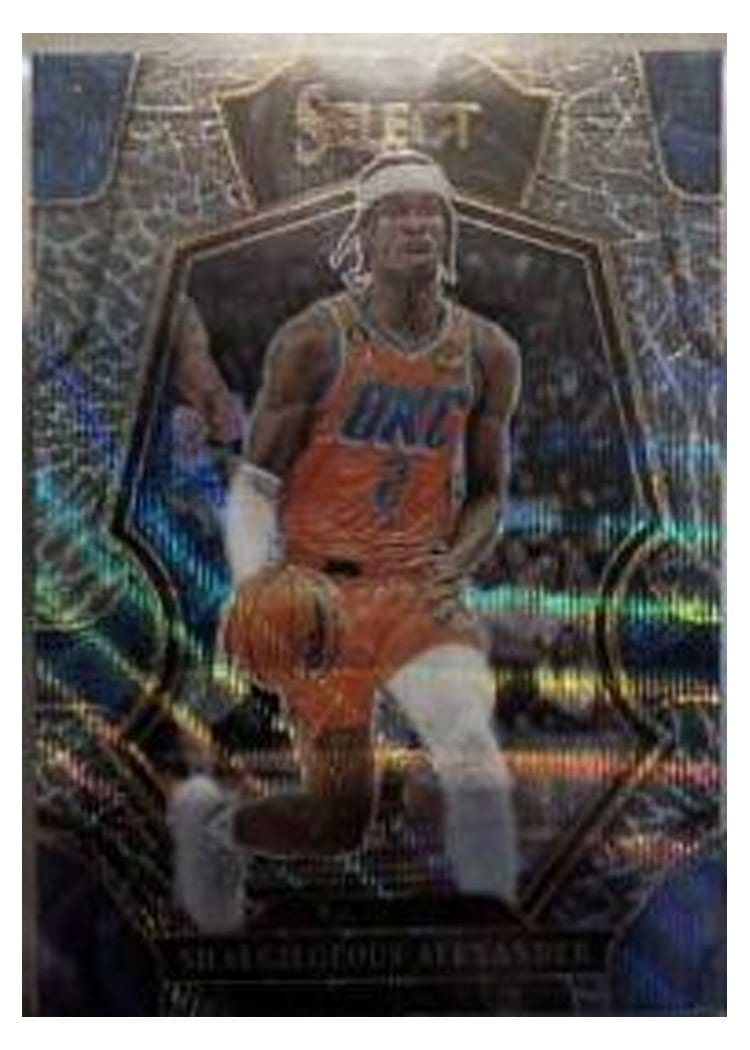 2022-23 Panini Select Base Set Shai Gilgeous-Alexander #156 card