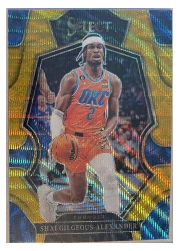 2022-23 Panini Select Base Set Shai Gilgeous-Alexander #156 card