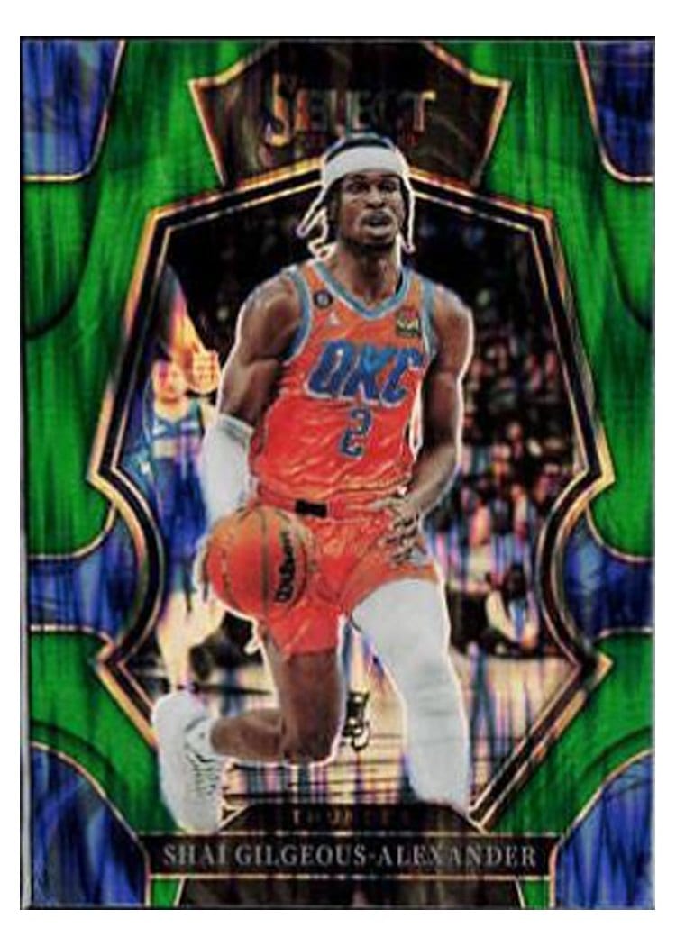 2022-23 Panini Select Base Set Shai Gilgeous-Alexander #156 card