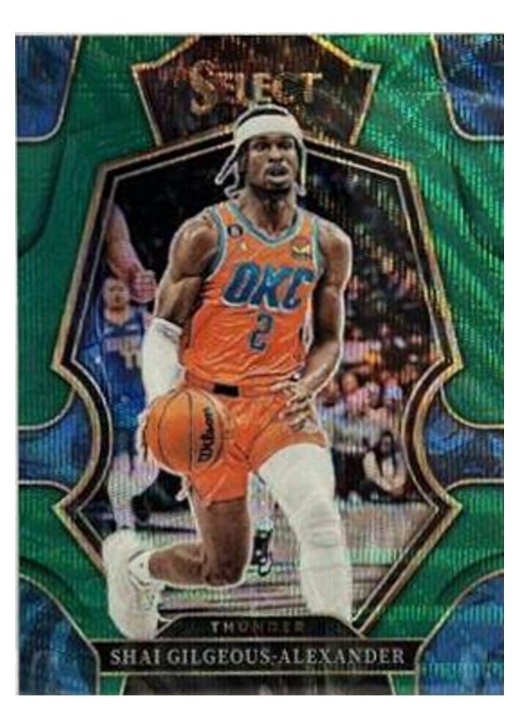 2022-23 Panini Select Base Set Shai Gilgeous-Alexander #156 card