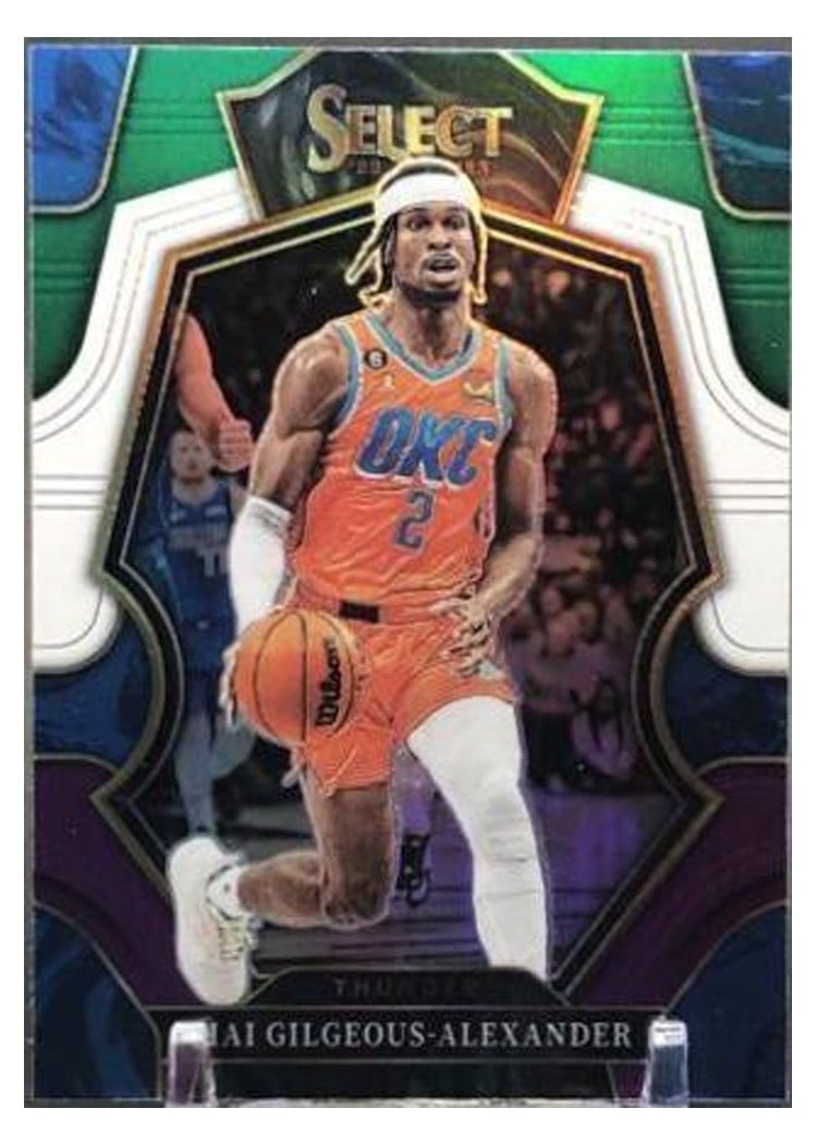 2022-23 Panini Select Base Set Shai Gilgeous-Alexander #156 card