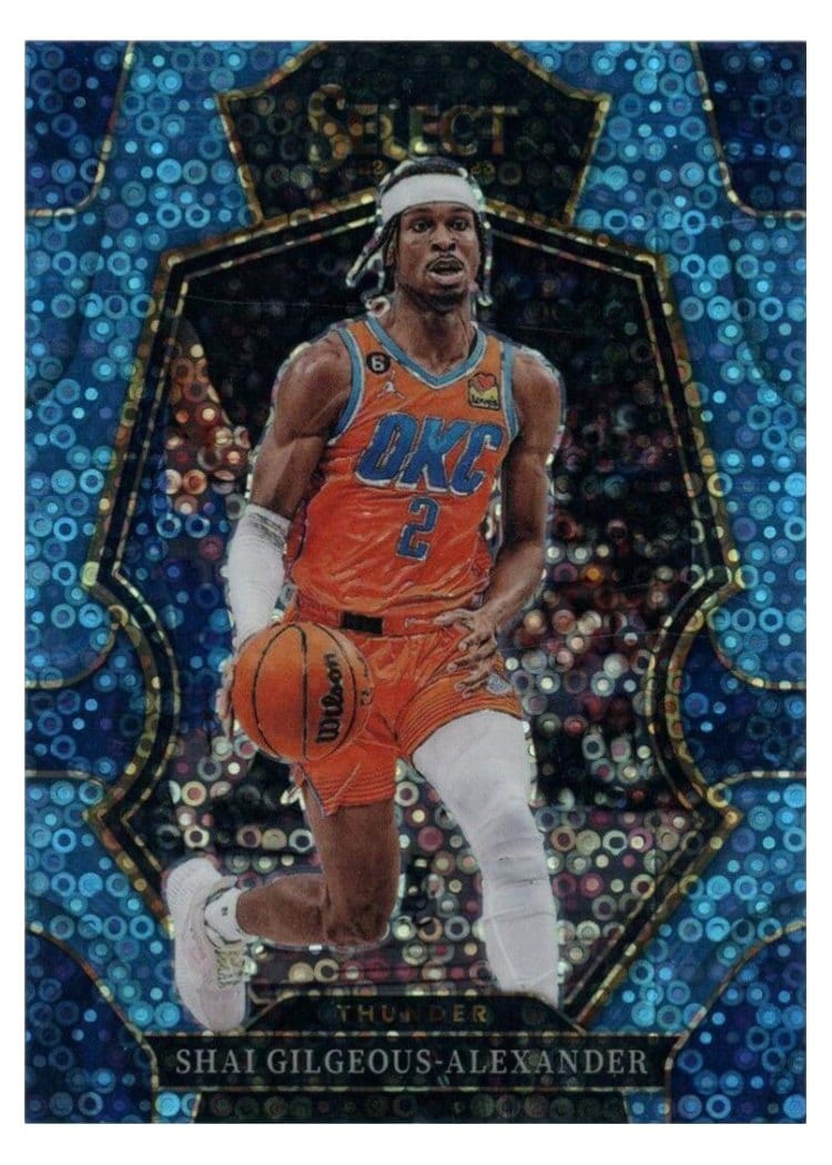 2022-23 Panini Select Base Set Shai Gilgeous-Alexander #156 card