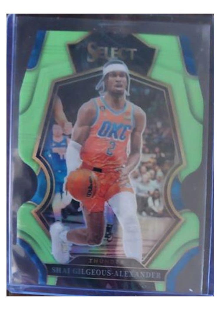 2022-23 Panini Select Base Set Shai Gilgeous-Alexander #156 card