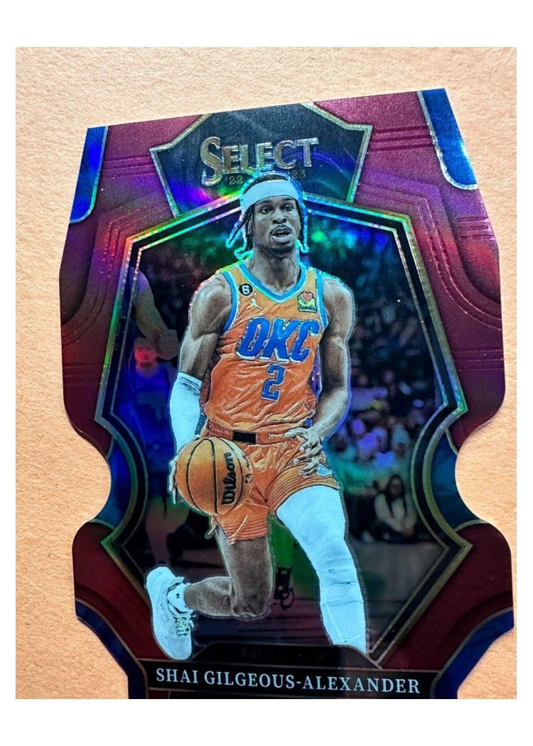 2022-23 Panini Select Base Set Shai Gilgeous-Alexander #156 card