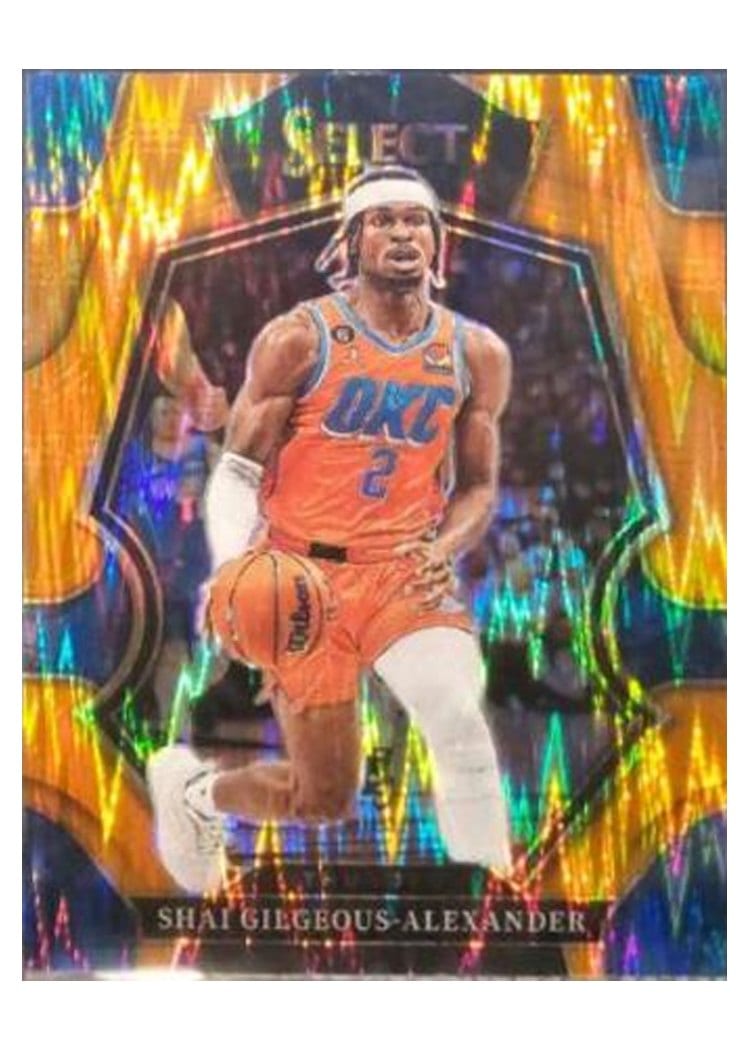 2022-23 Panini Select Base Set Shai Gilgeous-Alexander #156 card