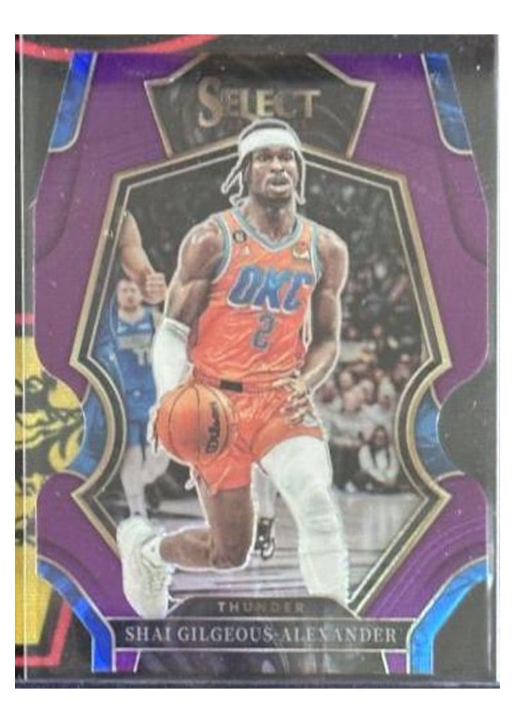2022-23 Panini Select Base Set Shai Gilgeous-Alexander #156 card