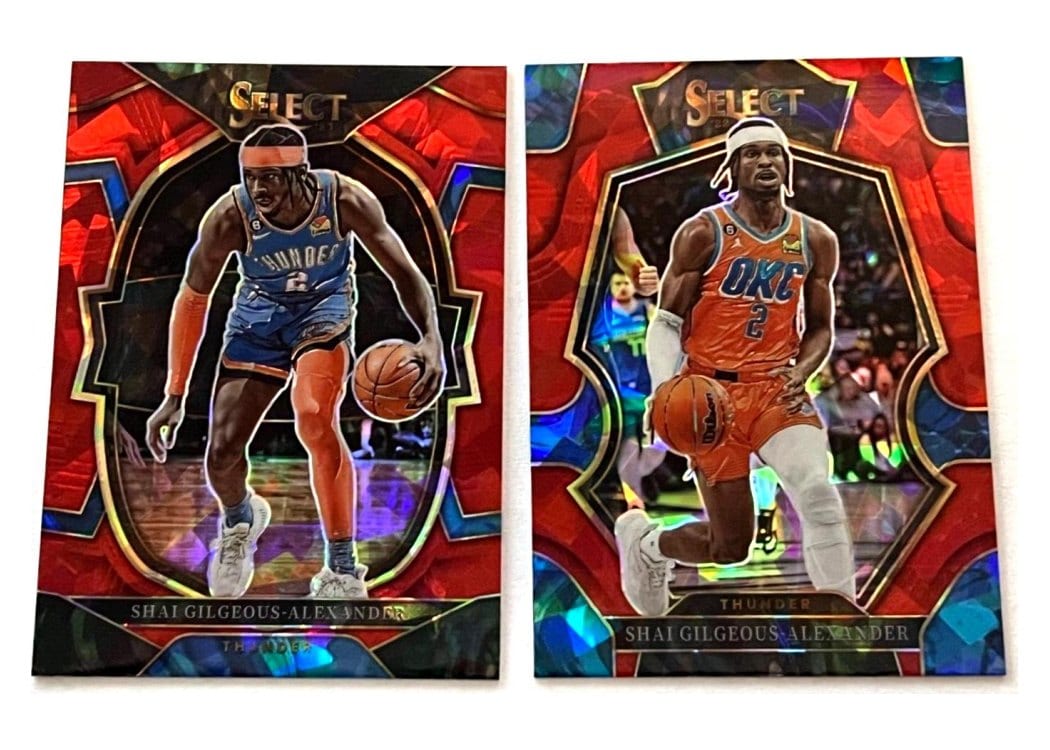 2022-23 Panini Select Base Set Shai Gilgeous-Alexander #156 card