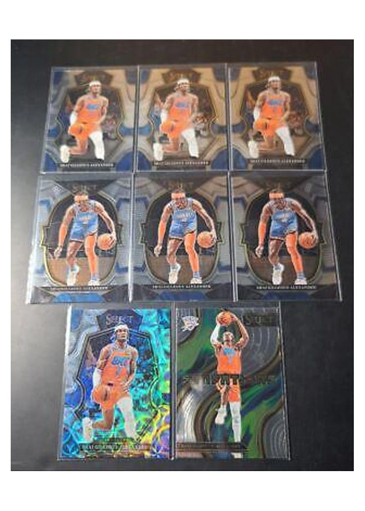 2022-23 Panini Select Base Set Shai Gilgeous-Alexander #156 card