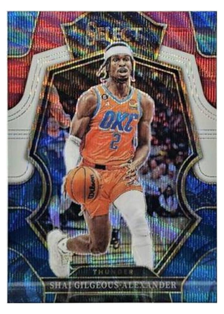 2022-23 Panini Select Base Set Shai Gilgeous-Alexander #156 card
