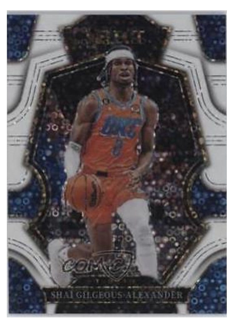 2022-23 Panini Select Base Set Shai Gilgeous-Alexander #156 card