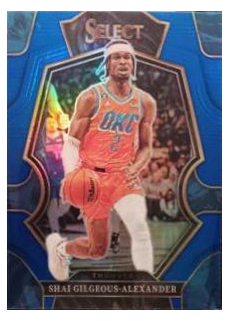 2022-23 Panini Select Base Set Shai Gilgeous-Alexander #156 card