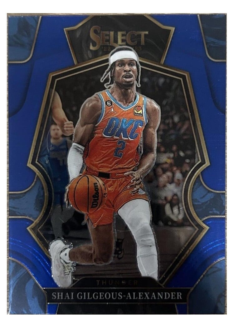 2022-23 Panini Select Base Set Shai Gilgeous-Alexander #156 card