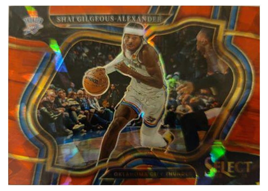 2022-23 Panini Select Base Set Shai Gilgeous-Alexander #256 card
