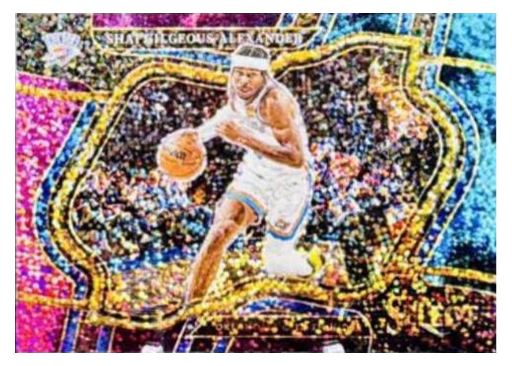 2022-23 Panini Select Base Set Shai Gilgeous-Alexander #256 card